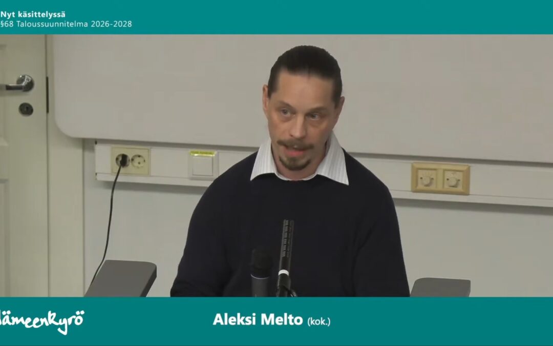 Valtuustopuhe perhepäivähoidon puolesta, Hämeenkyrö 15.12.2025